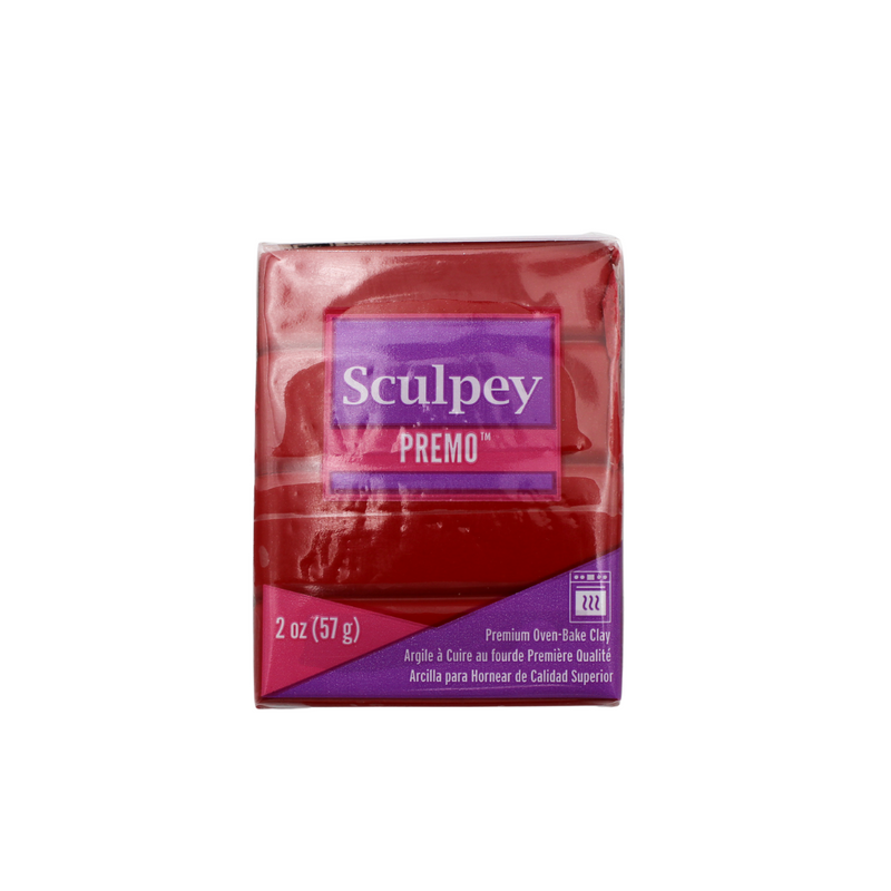 Premo Sculpey Clay - 57g - Pomegranite