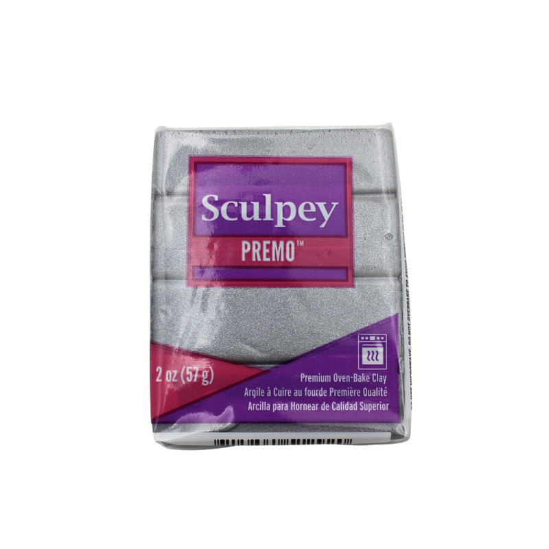 Premo Sculpey Clay - 57g - Silver