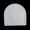 Arch Tray Medium Silicone Mould just-resin
