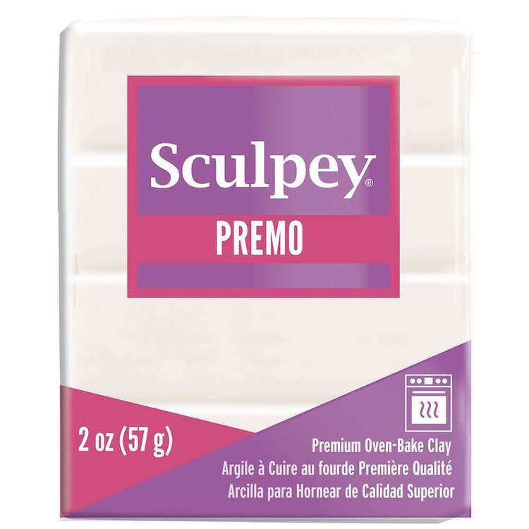 Premo Sculpey Clay - 57g - White Translucent