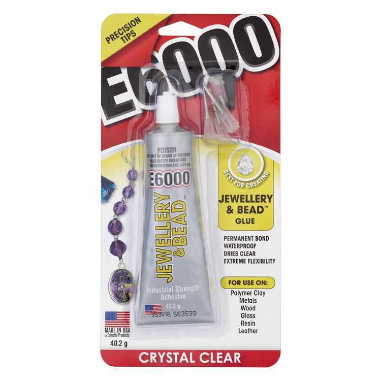E6000 Clear Jewellery & Bead Glue - 40.2g