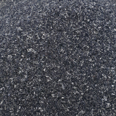 Black - Glass Glitter - Medium