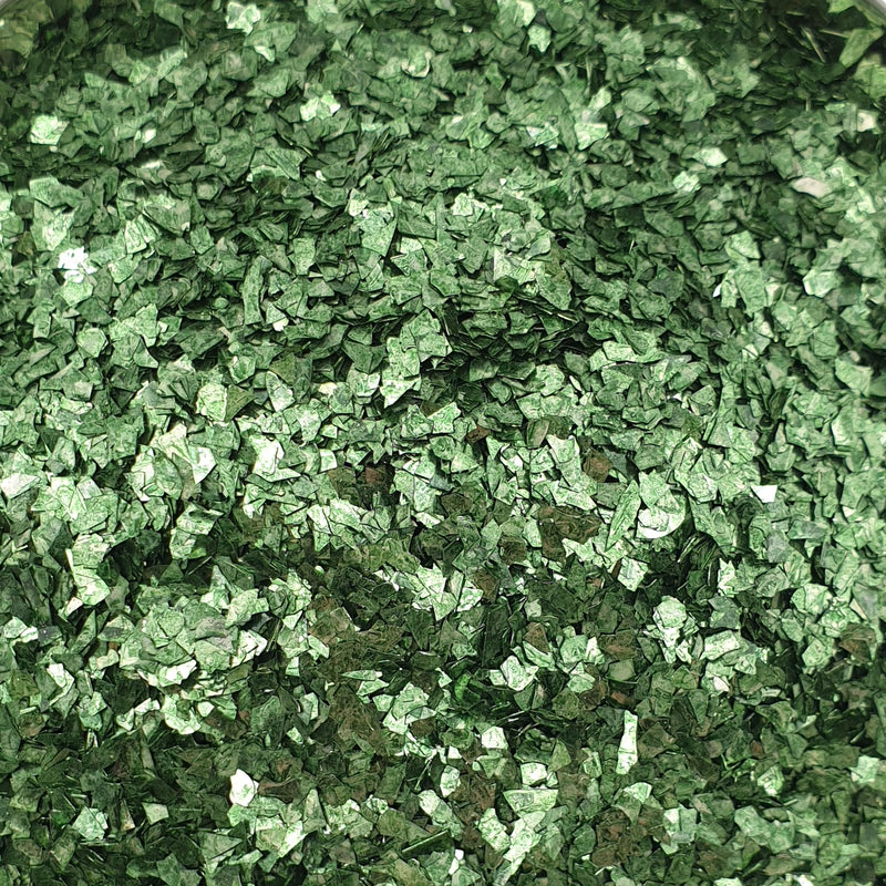 Forrest Green - Glass Glitter - Super Shard