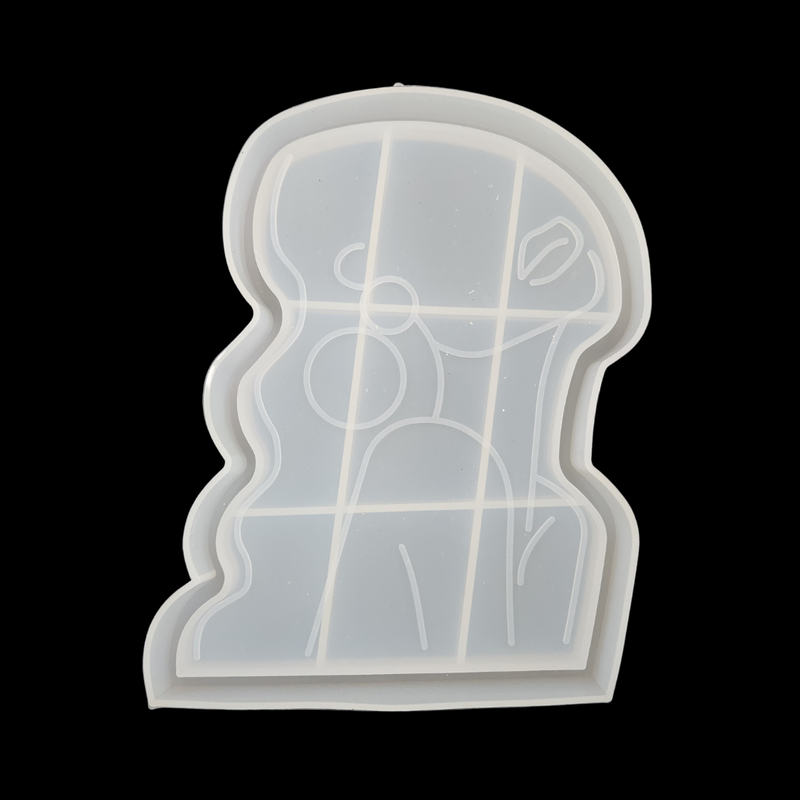 Goddess Face Dish Silicone Mould