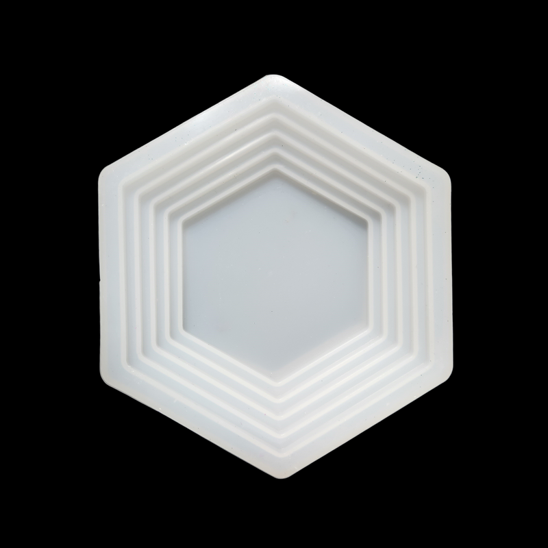 Hexagon Dish Geometric Silicone Mould