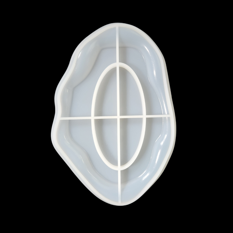 Irregular Oval Tray / Dish Silicone Mould
