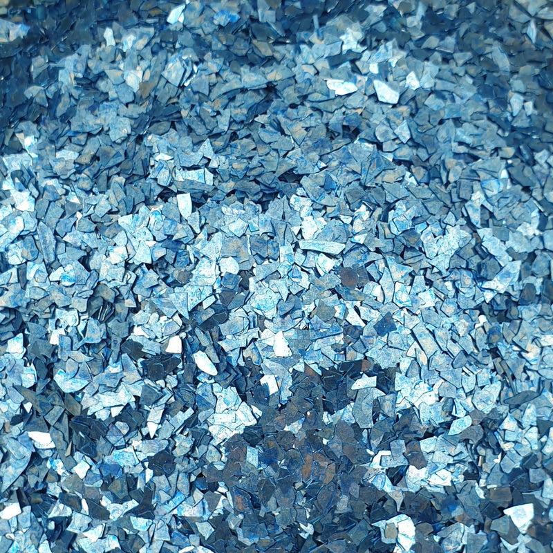 Light Blue - Glass Glitter - Super Shard