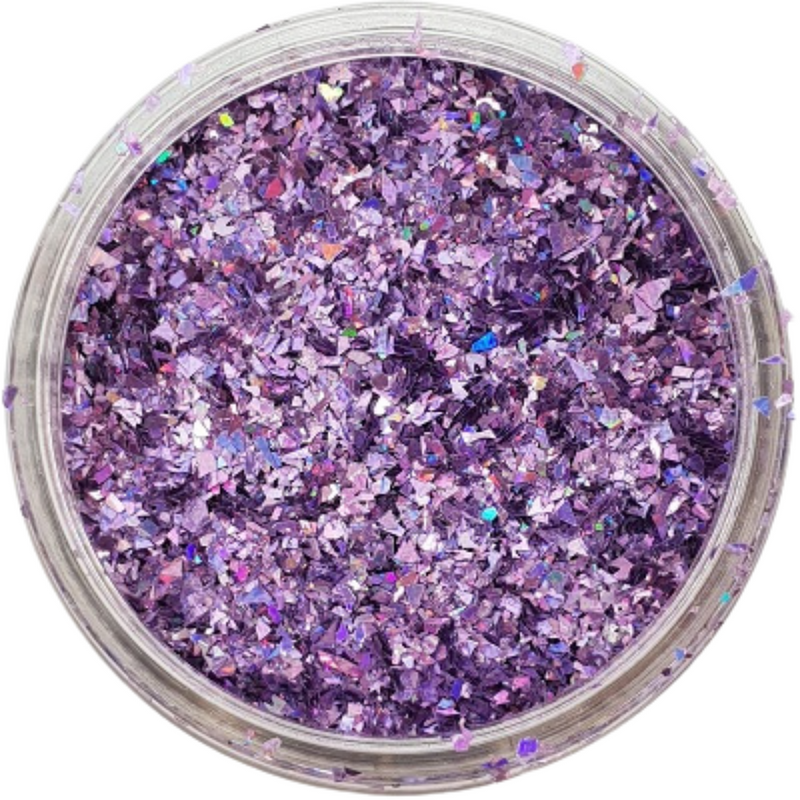 Lilac - Glitter Flake Holographic