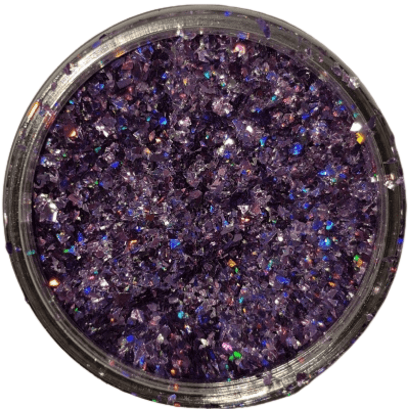 Lilac - Glitter Flake Holographic