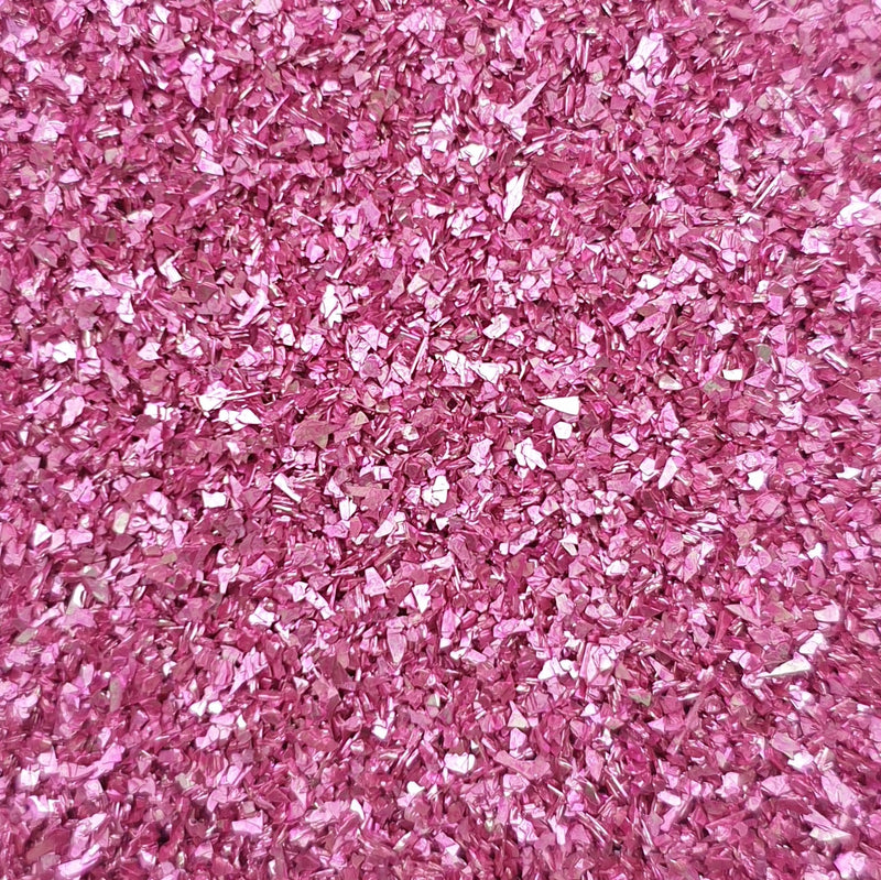 Old Rose - Glass Glitter - Coarse