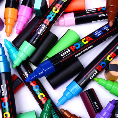 Buy Posca Pens Set 5M - Paint Markers - Artworx Art Supplies