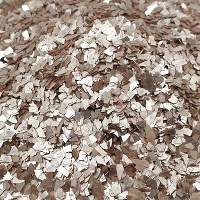 Pink Silver - Glass Glitter - Super Shard