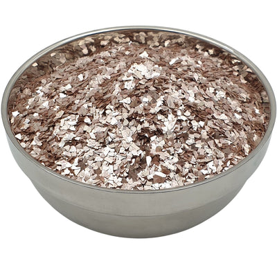 Pink Silver - Glass Glitter - Super Shard