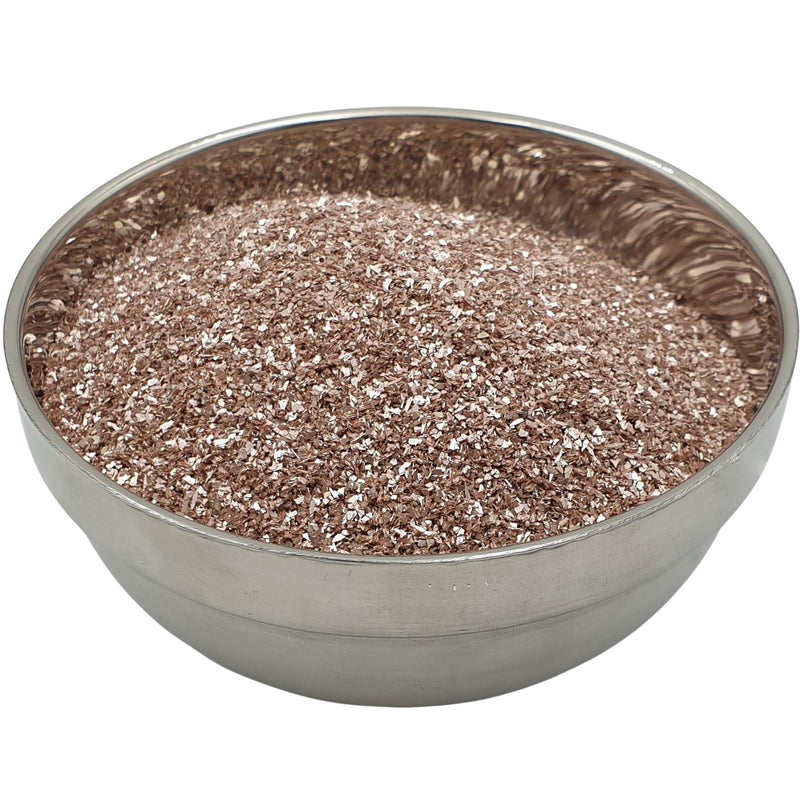 Pink Silver - Glass Glitter - Coarse