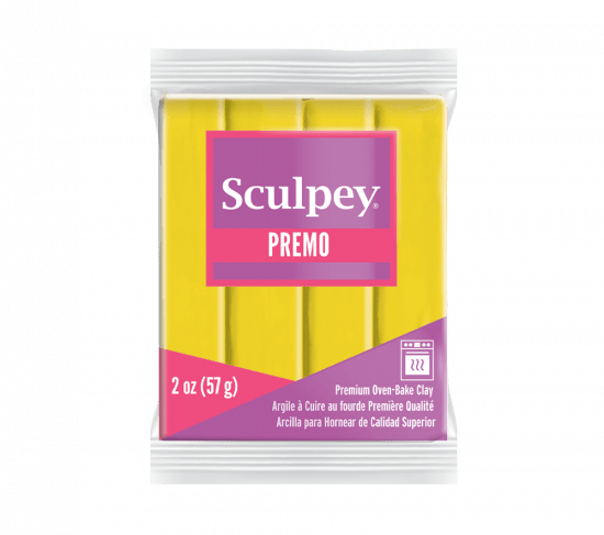 Premo Sculpey Clay - 57g - Cadmium Yellow