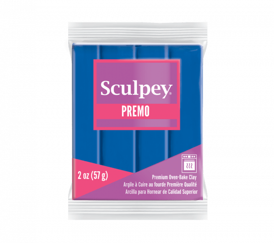 Premo Sculpey Clay - 57g - Cobalt Blue
