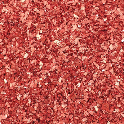 Red - Glass Glitter - Coarse