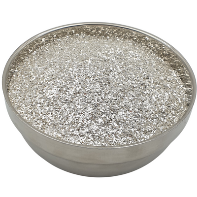 Silver - Glass Glitter - Coarse