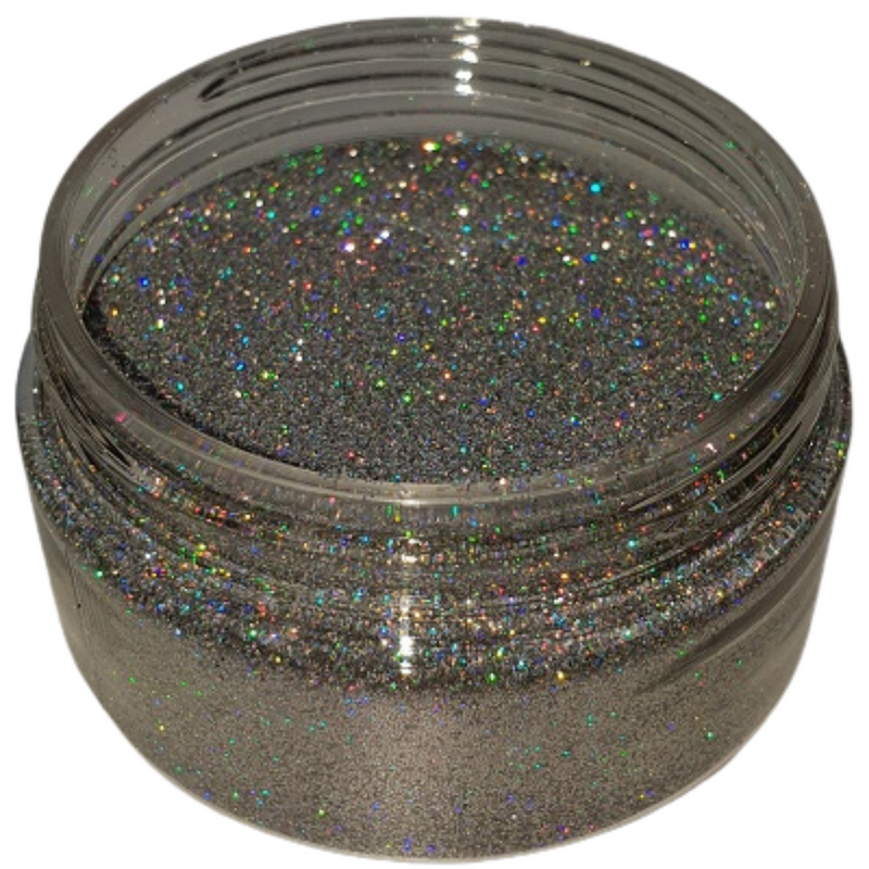 Silver Halo - Fine Glitter Holographic