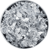 Metallic Foil Flakes 15gm - Silver just-resin