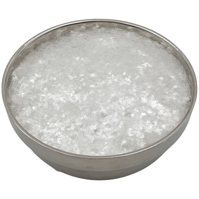 White Translucent - Glass Glitter - Super Shard