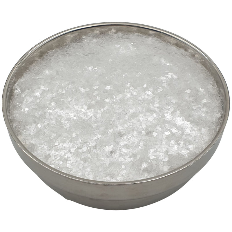 White Translucent - Glass Glitter - Super Shard