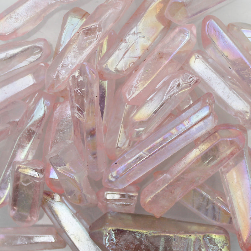 Angel Aura Quartz Crystal Points 100gm