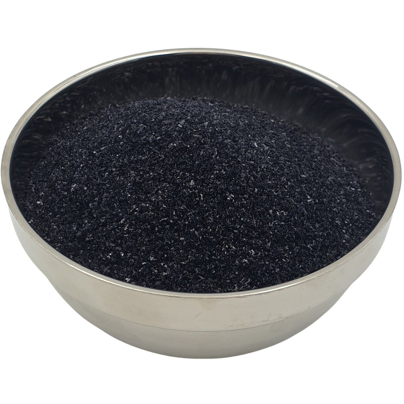 Black - Glass Glitter - Medium