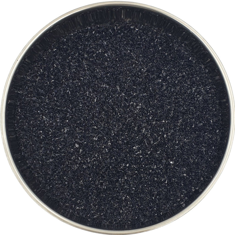 Black - Glass Glitter - Medium