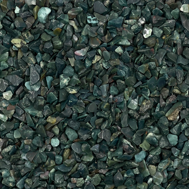 Bloodstone Crystal Chips 250gm