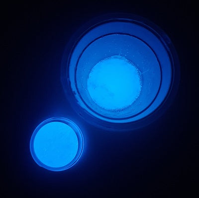 Blue - Glow in the Dark Powder Pigment