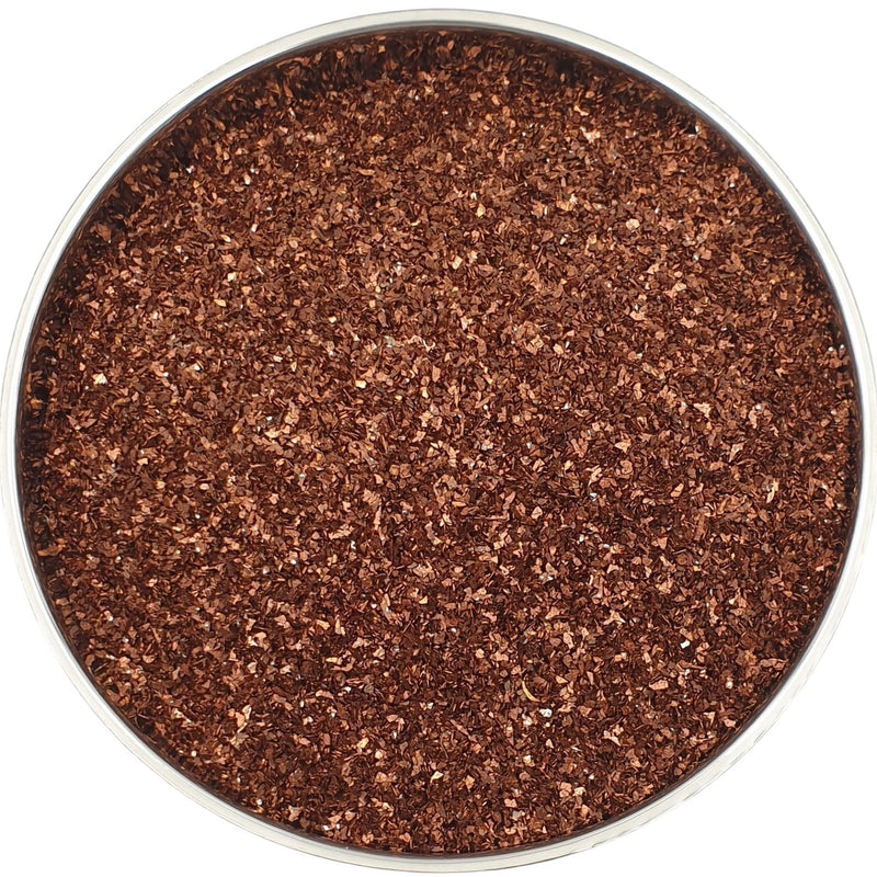 Dark Brown - Glass Glitter - Coarse