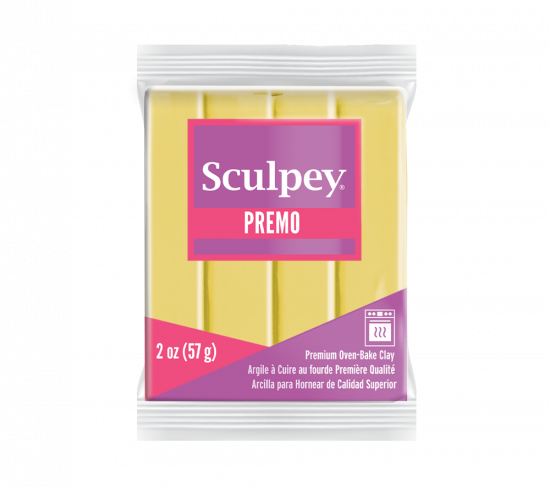 Premo Sculpey Clay - 57g - Fluorescent Yellow