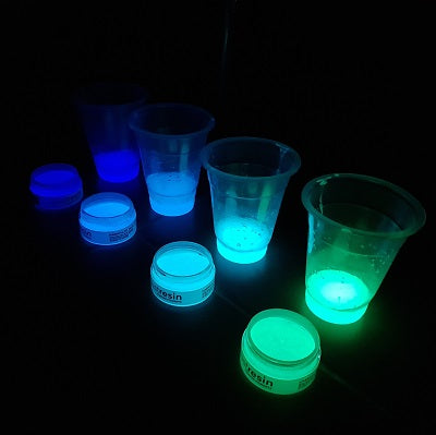 Blue Green - Glow in the Dark Powder Pigment