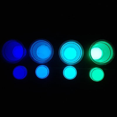 Blue Green - Glow in the Dark Powder Pigment