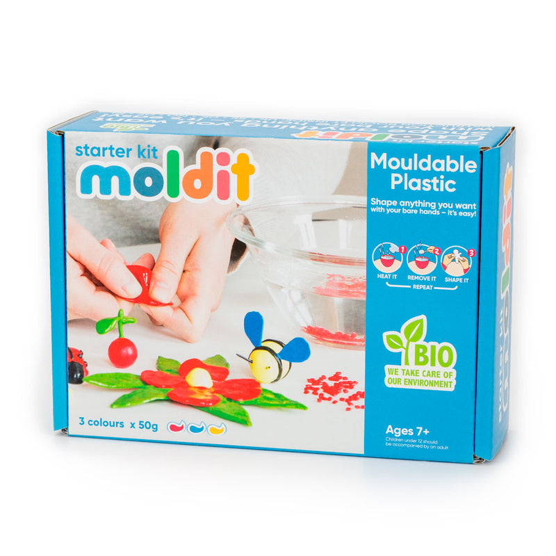 Moldit Mouldable Plastic - Starter Pack