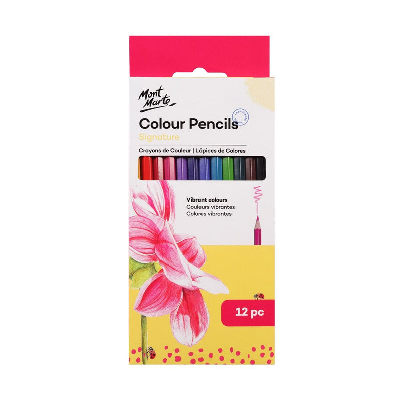Colour Pencils 12pc - Mont Marte