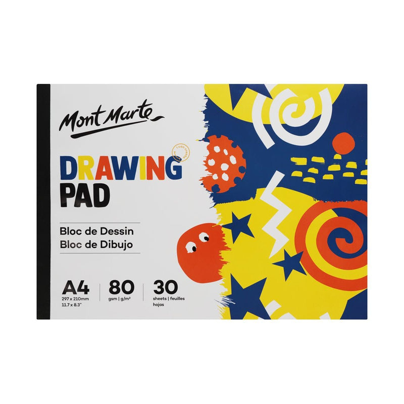 Drawing Pad A4 80gsm 30 sheets - Mont Marte