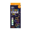 Mont Marte Kids Colour Sidewalk Chalk with Games - 10pce just-resin