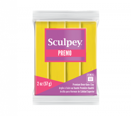 Premo Sculpey Clay - 57g - Cadmium Yellow