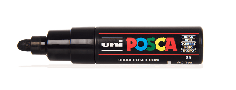 Posca Marker - PC-7M - Black » Always Cheap Delivery