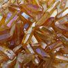 Sunset Aura Quartz Crystal Points 100gm just-resin