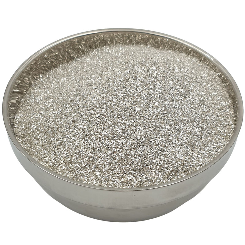 Silver - Glass Glitter - Medium