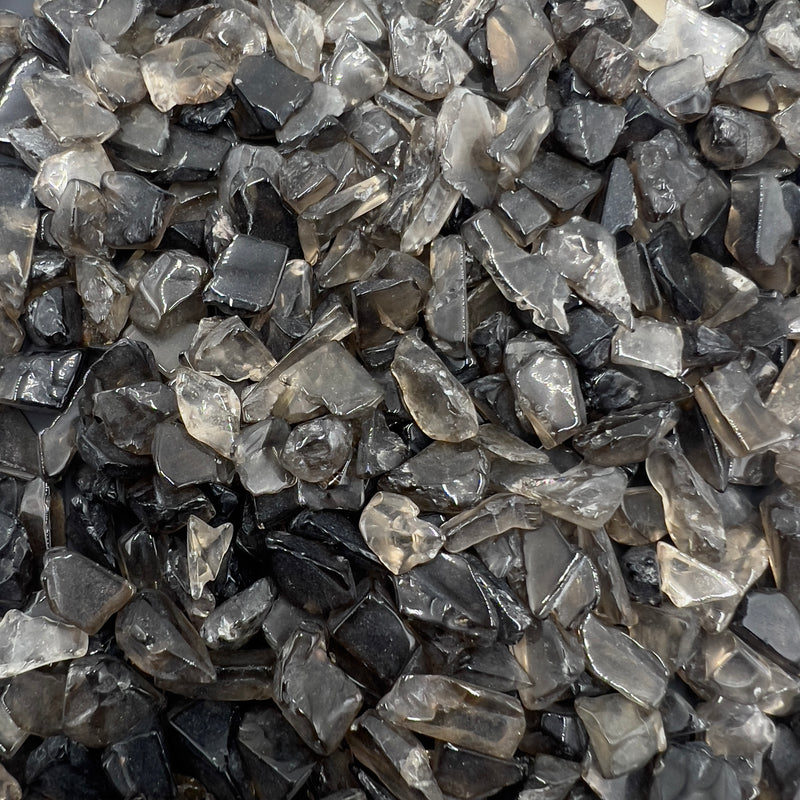 Smokey Quartz Crystal Chips 250gm