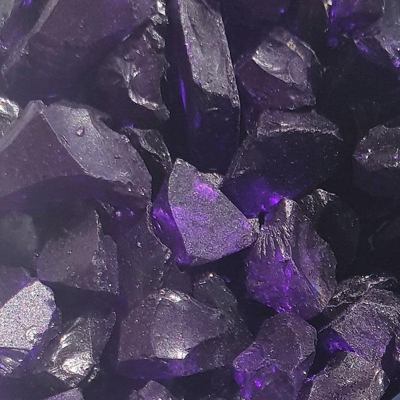 Amethyst Violet Glass Fragments 250gm