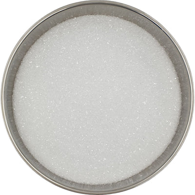 White Translucent - Glass Glitter - Medium